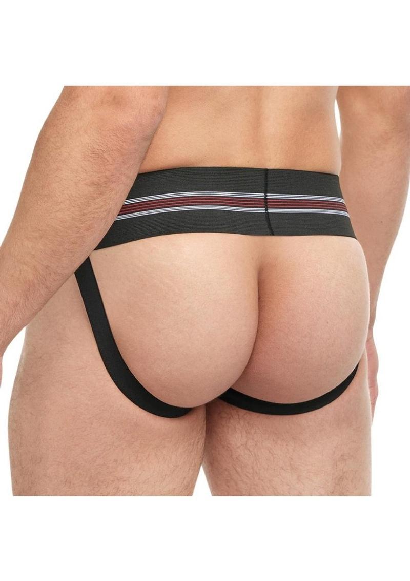 Goal Line Class Jockstrap - Black - Medium/Small