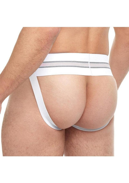 Goal Line Class Jockstrap - White - Medium/Small