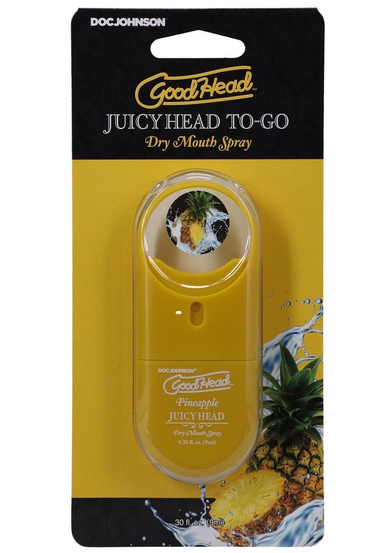 Goodhead Juicy Head Dry Mouth Spray To-Go Pineapple - .30oz