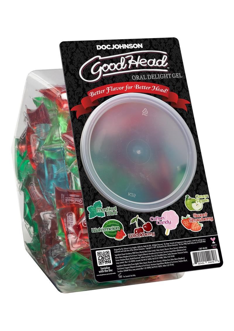 Goodhead Oral Delight Gel Lubricant Fishbowl