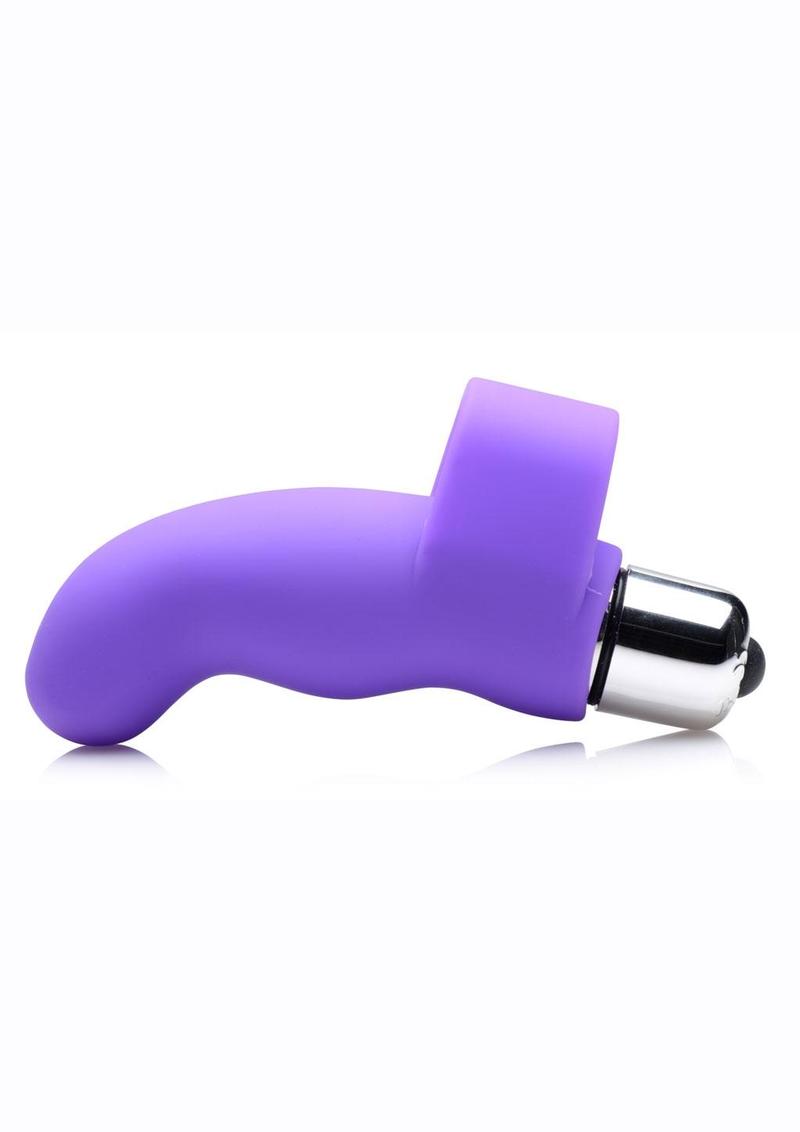 Gossip Thrill-Her Silicone Finger Vibrator - Purple