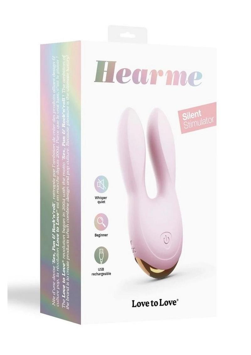 Hear Me Baby Rechargeable Silicone Clitoral Stimulator