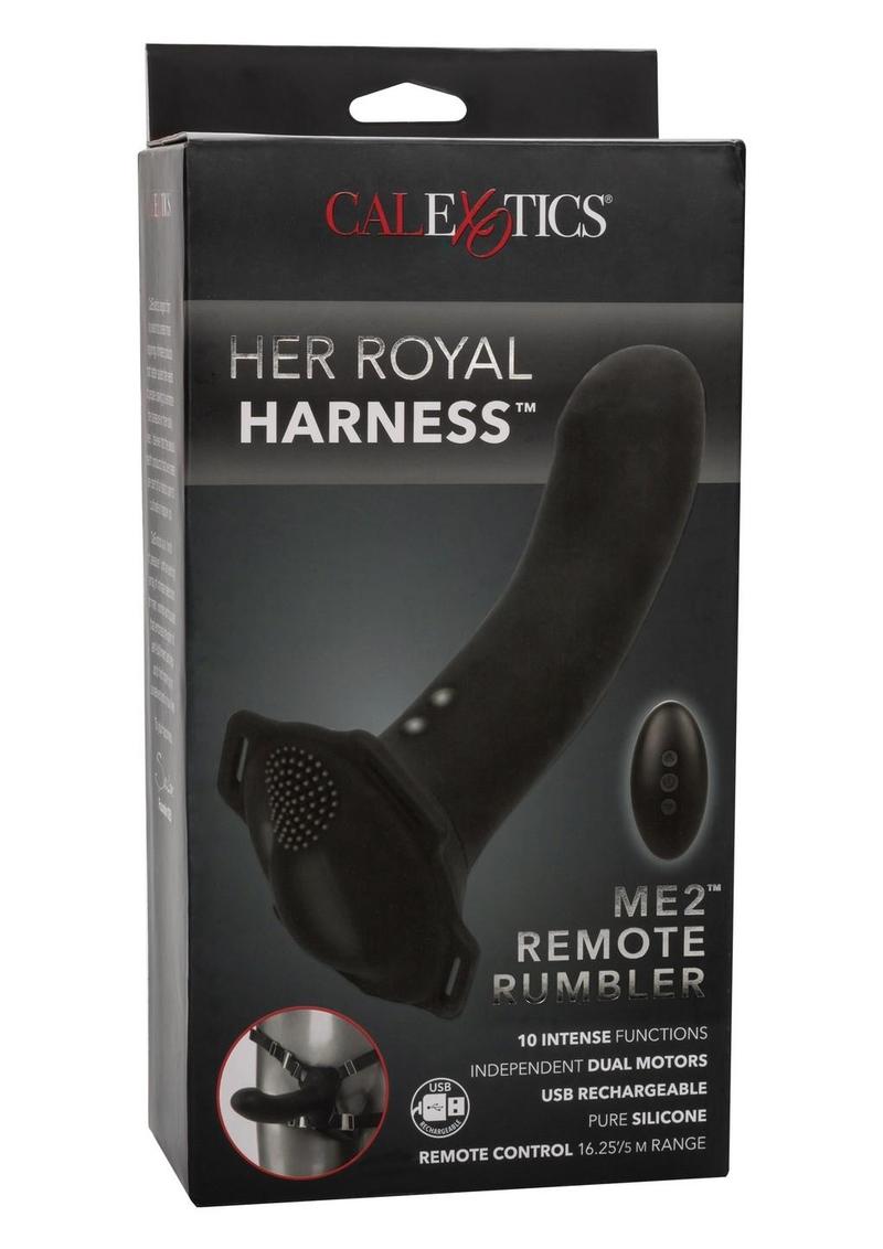 Her Royal Harness Me2 Remote Control Rechargeable Silicone Rumbler Probe