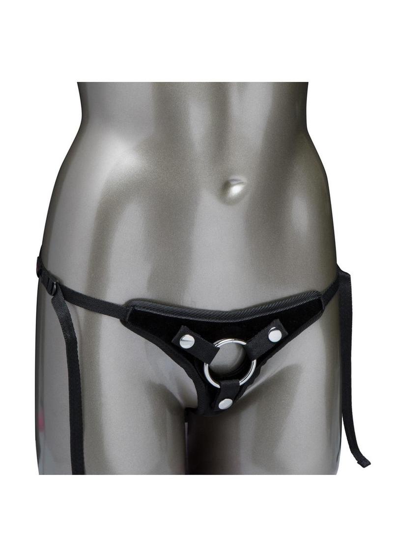 Her Royal Harness The Princess Adjustable Harness - Black