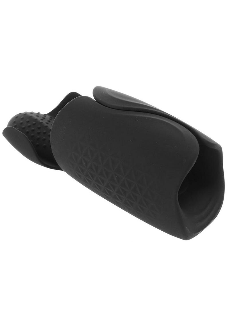 Hero Ultimate Rechargeable Silicone Masturbator - Black