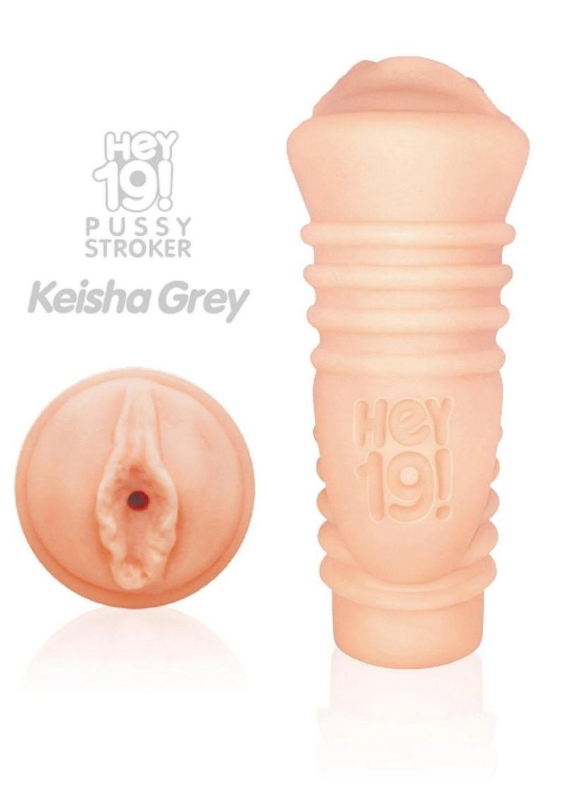 Hey 19! Teen Pussy Stroker Keisha - Grey