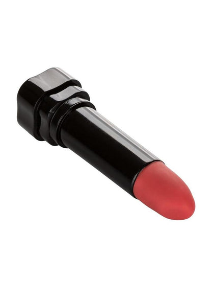 Hide and Play Lipstick Wireless Discreet Waterproof Vibrator - Black/Red - 3.25in