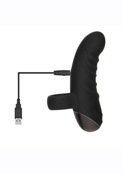 Hooked On You Silicone Rechargeable Vibrator