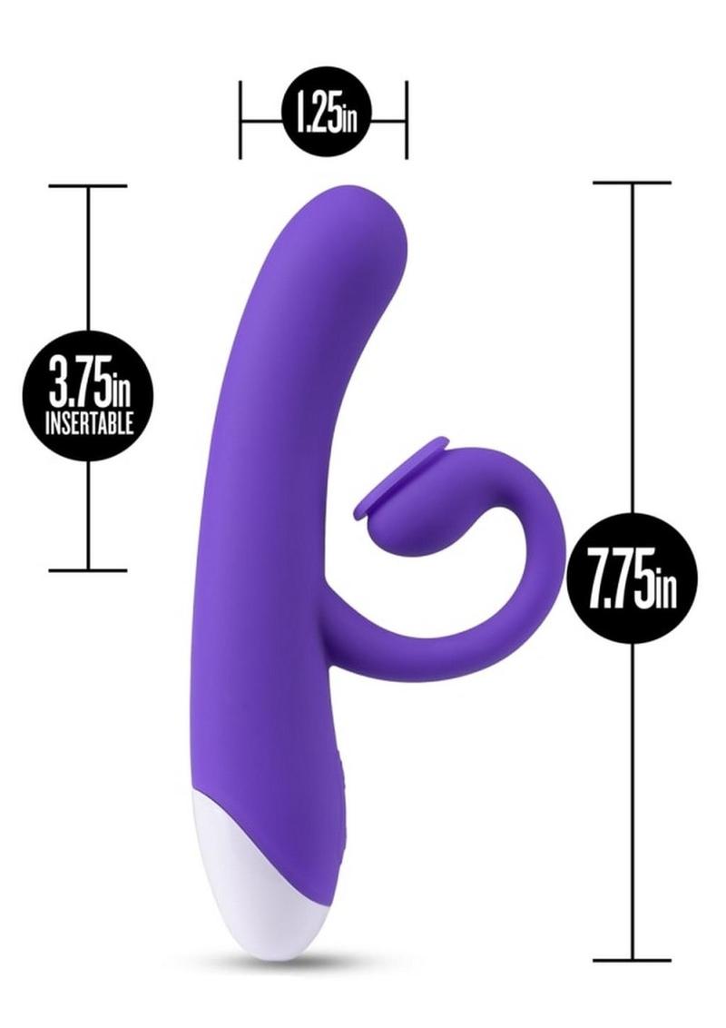 Hop Oh Bunny Rabbit Vibrator - Midnight/Purple