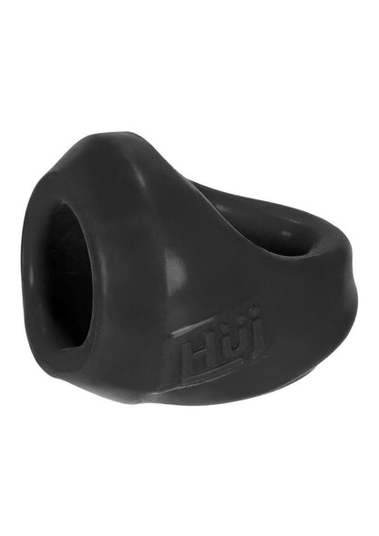 Hunkyjunk Clutch Silicone Cock and Ball Sling - Black