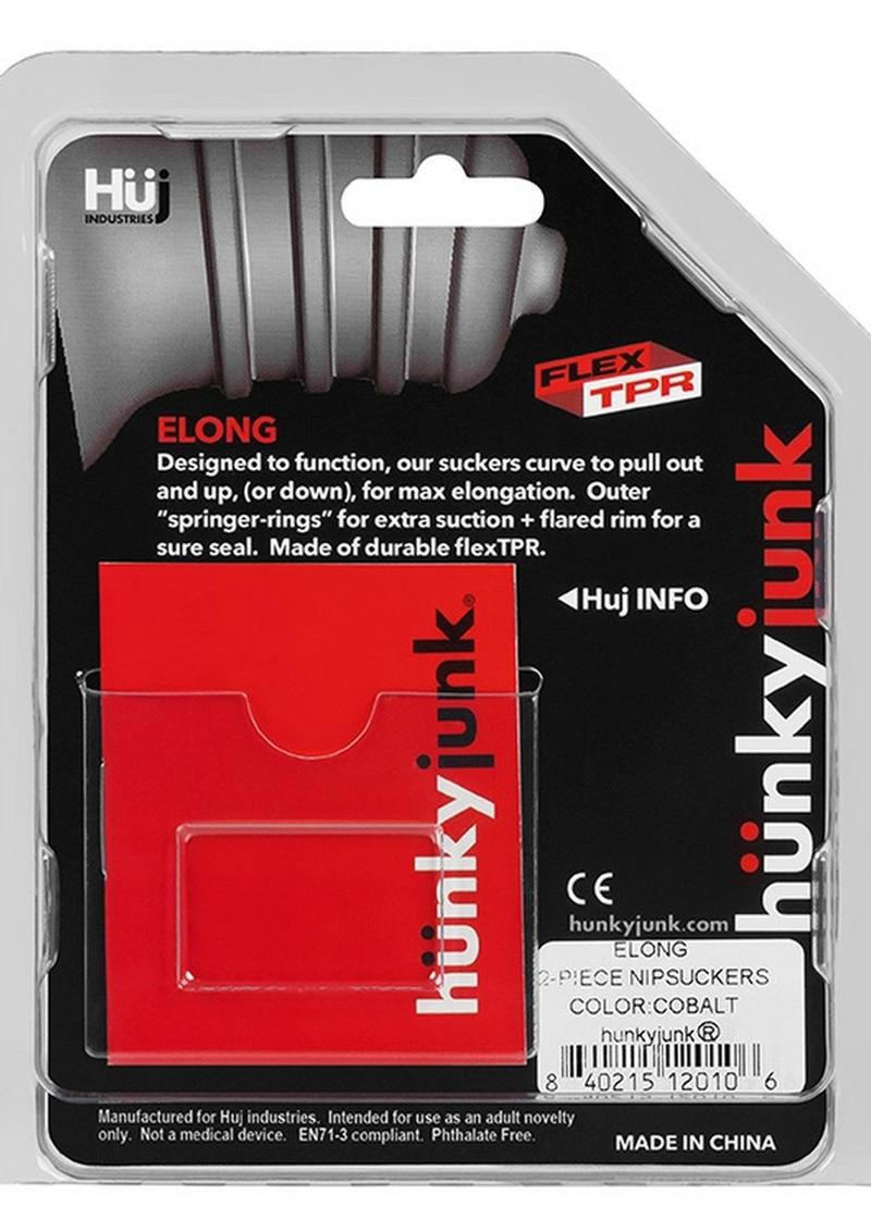 Hunkyjunk Elong Nipsuckers - Blue