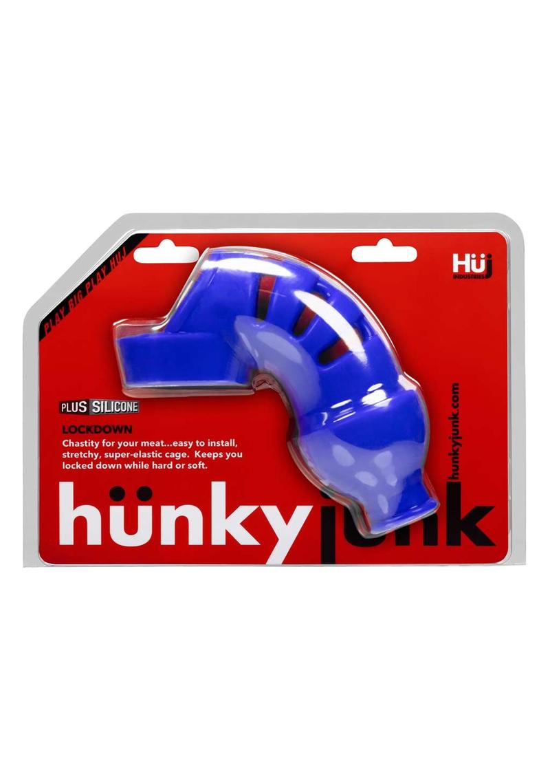 Hunkyjunk Lockdown Silicone Chastity Cage