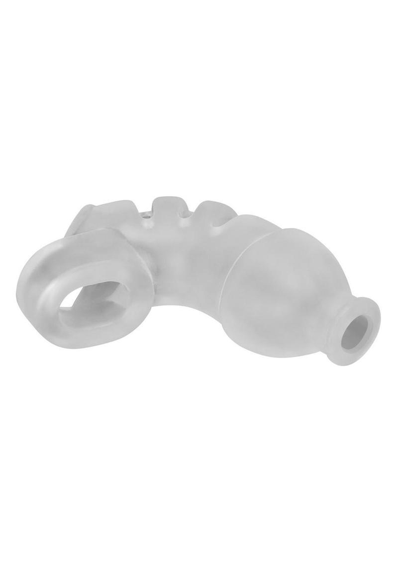 Hunkyjunk Lockdown Silicone Chastity Cage - Clear