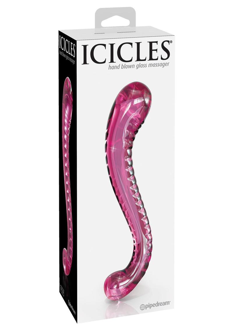 Icicles No 69 Textured G-Spot Glass Probe