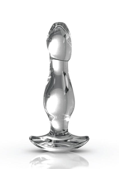 Icicles No 72 Glass Anal Plug - Clear