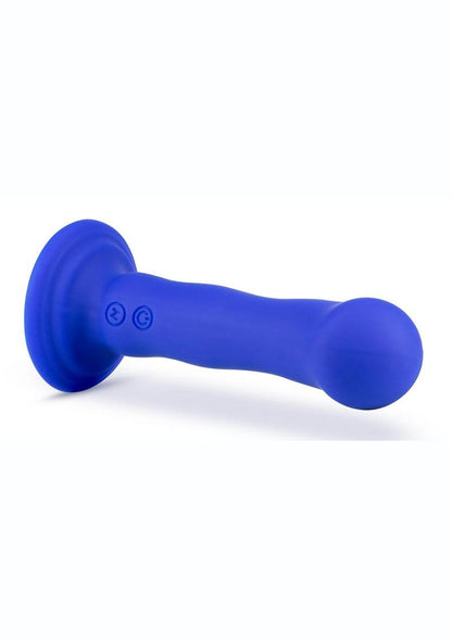 Impressions Santorini Rechargeable Silicone Vibrator - Blue