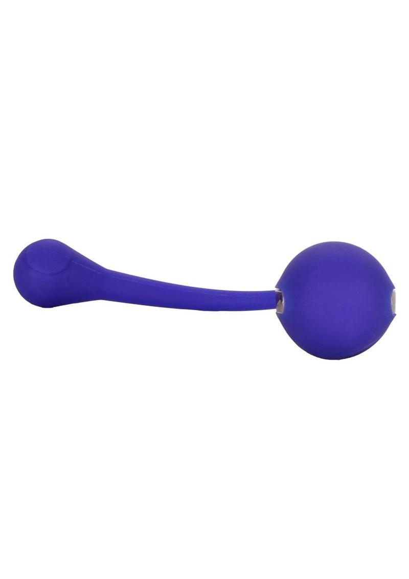 Impulse Intimate E-Stimulator Silicone Rechargeable Kegel Balls with Remote Control - Purple