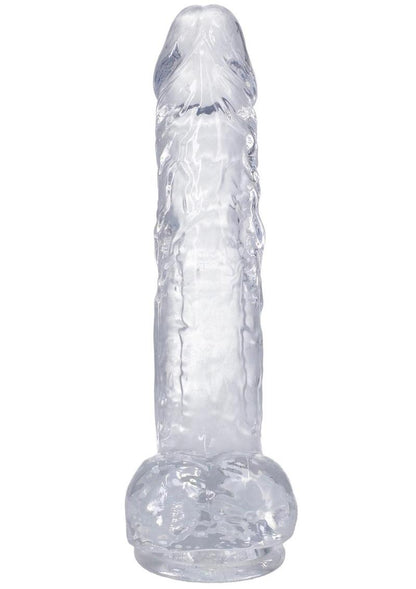 In A Bag Really Big Dick Dildo - Clear - 10in