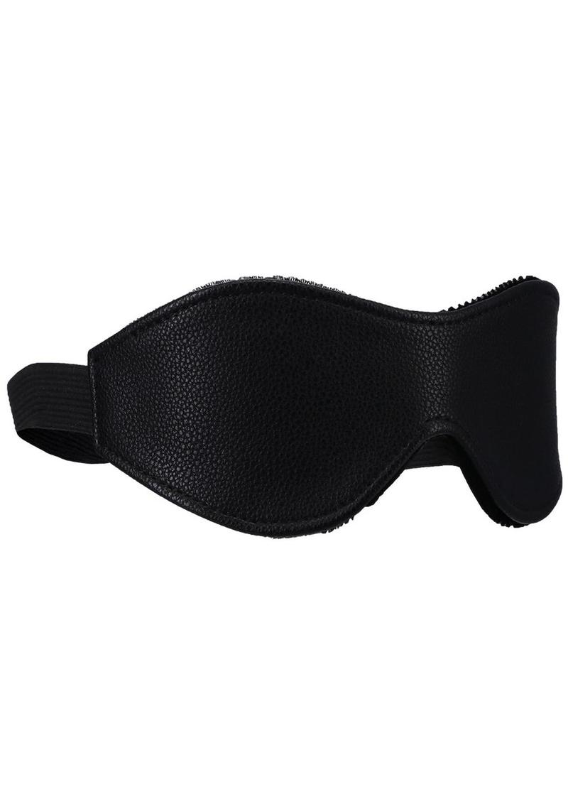 In A Bag Vegan Leather Blindfold - Black