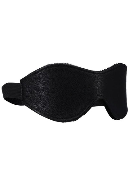 In A Bag Vegan Leather Blindfold - Black