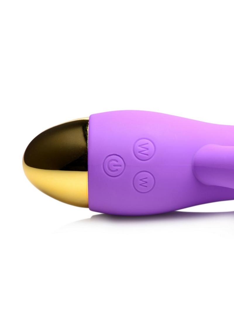 Inmi 10x Come Hither G-Focus Silicone G-Spot Vibrator - Purple