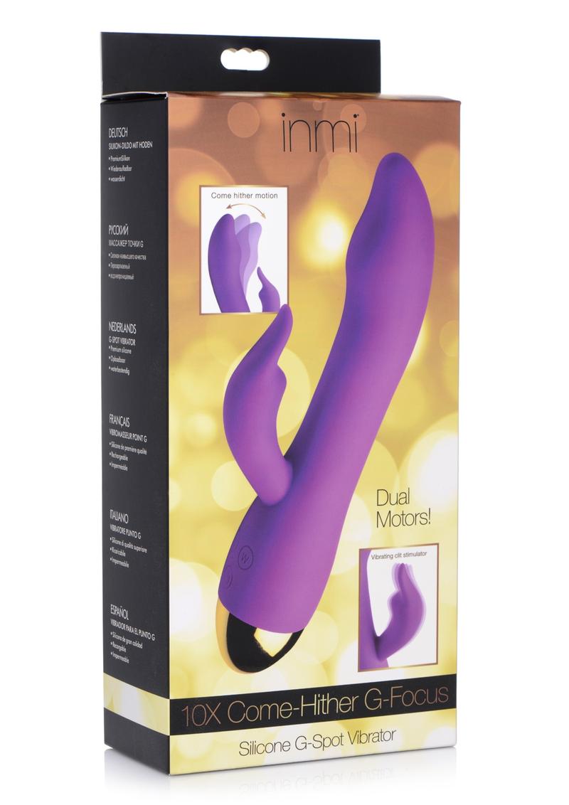 Inmi 10x Come Hither G-Focus Silicone G-Spot Vibrator