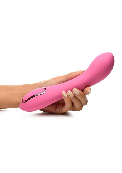 Inmi Extreme-G Inflating G-Spot Rechargeable Silicone Vibrator - Pink