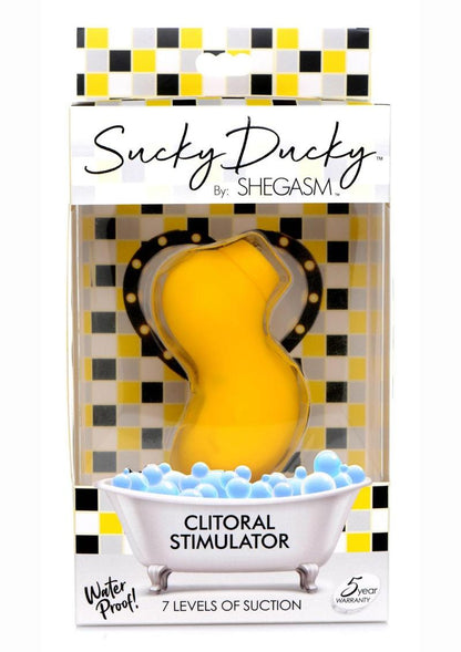 Inmi Shegasm Sucky Ducky Silicone Rechargeable Clitoral Stimulator