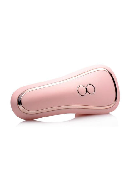 Inmi Vibrassage Fondle Silicone Vibrating Clit - Pink