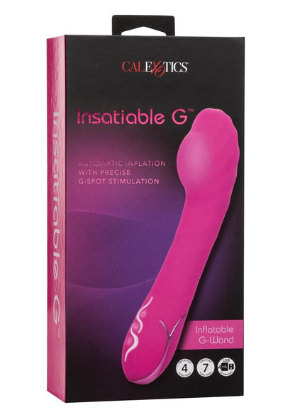 Insatiable G Inflatable G-Wand Silicone Rechargeable Vibrator