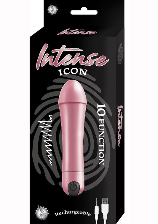 Intense Icon 10 Function Rechargeable Vibrator - Copper