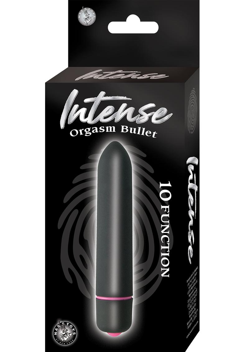 Intense Orgasm Bullet Vibrator - Black