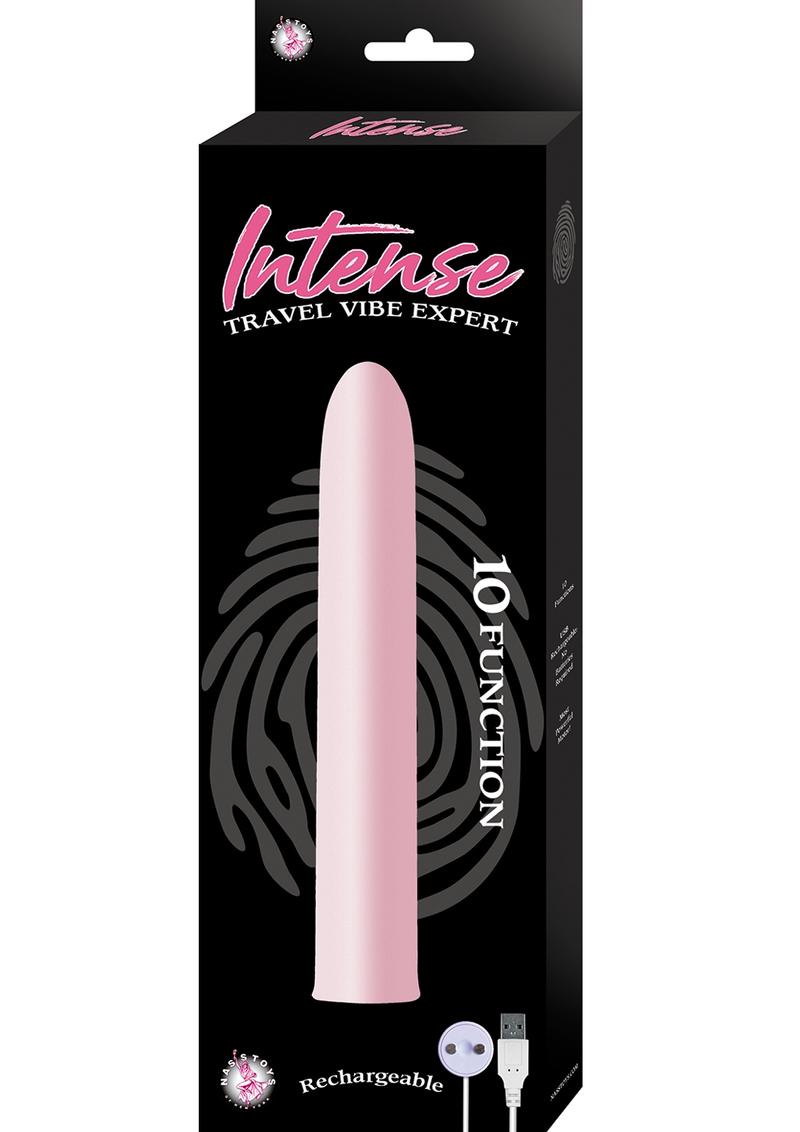 Intense Travel Vibe Expert Rechargeable Vibrator - Pink