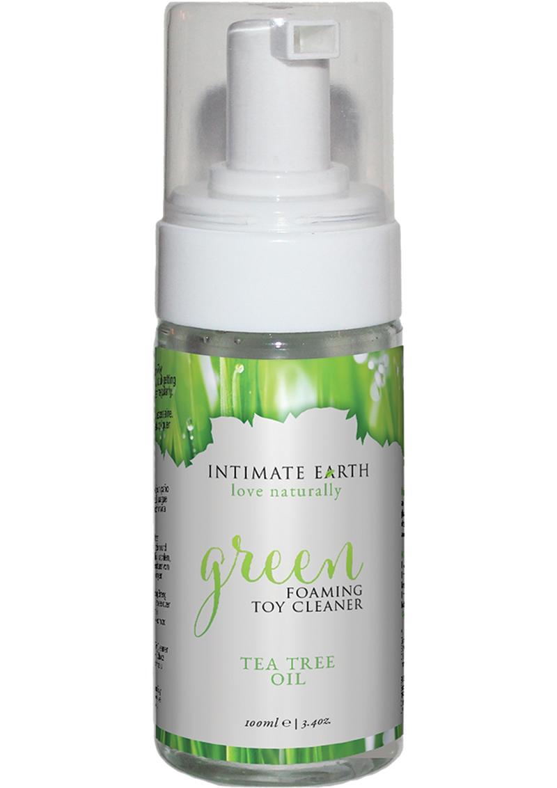 Intimate Earth Green Foaming Toy Cleaner Tea Tree Oil - 3.4oz