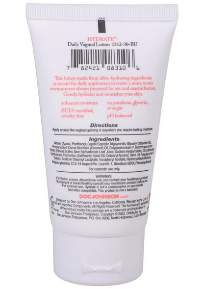 Intimate Enhancements Hydrate Daily Vaginal Lotion - 2oz