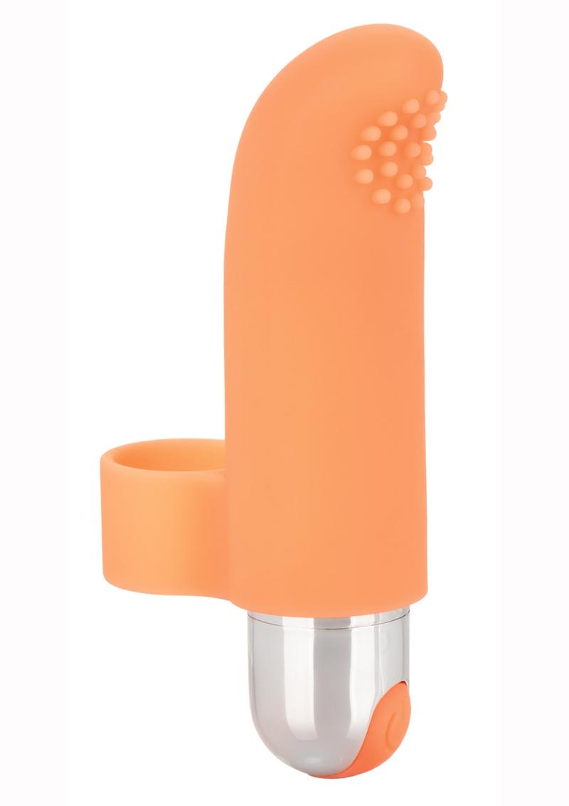 Intimate Play Rechargeable Finger Tickler - Flesh/Vanilla