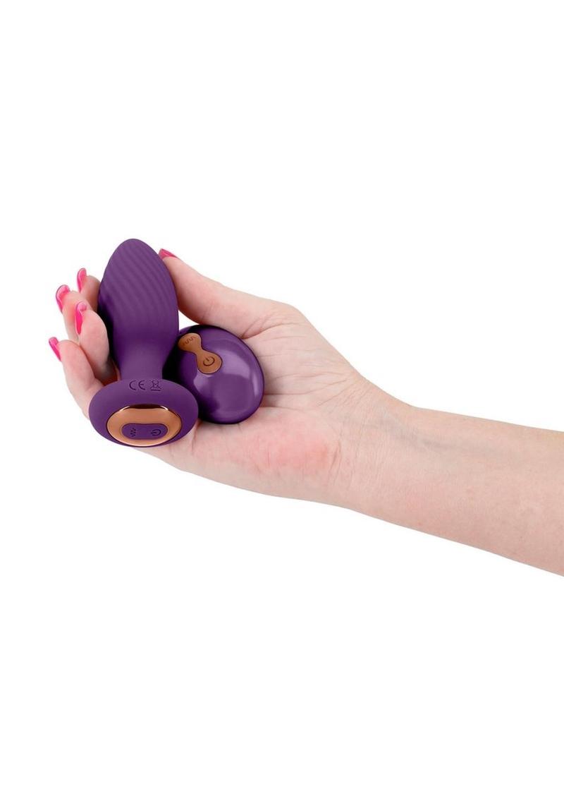 Inya Alpine Rechargeable Silicone Anal Plug with Remote Control