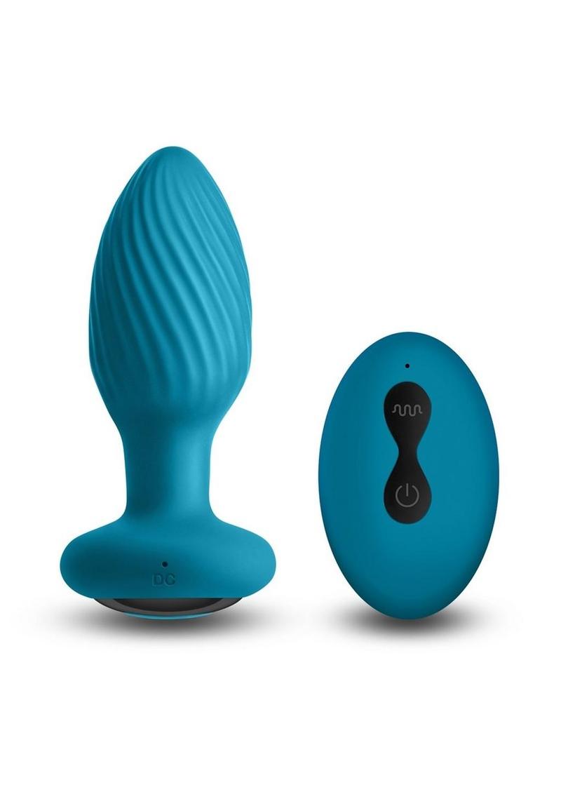 Inya Alpine Rechargeable Silicone Anal Plug with Remote Control