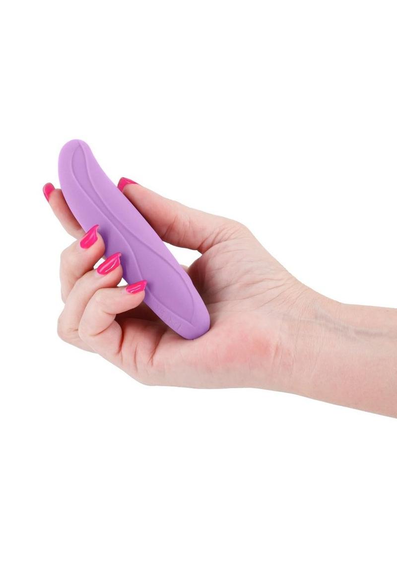 Inya Flirt Rechargeable Silicone Vibrator - Lavender/Purple