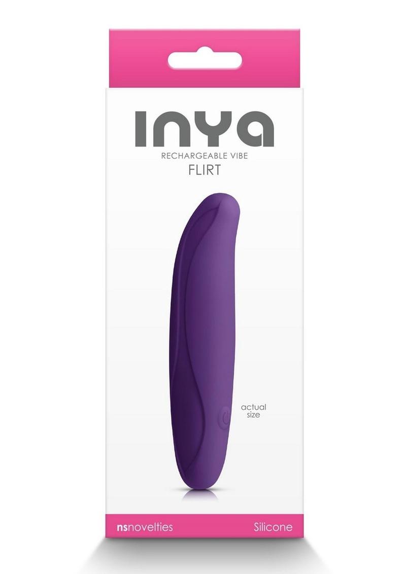 Inya Flirt Rechargeable Silicone Vibrator