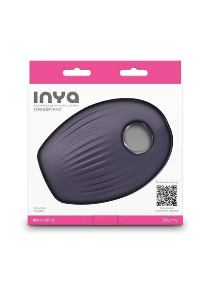 Inya Grinder Rechargeable Silicone Vibrator - Gray/Grey