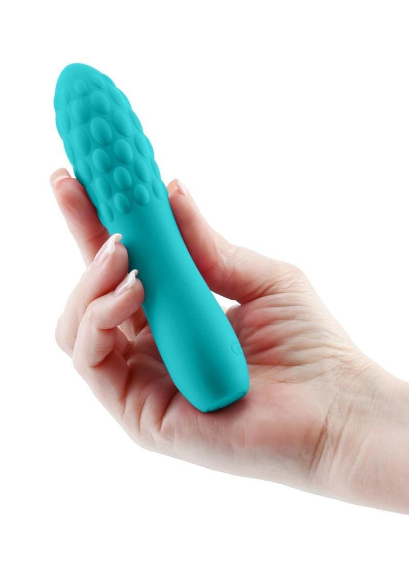 Inya Rita Rechargeable Silicone Vibrator - Teal