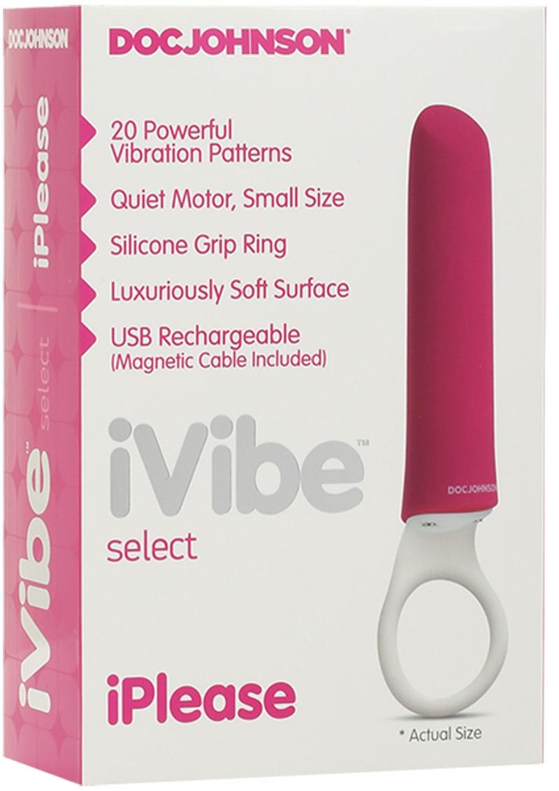 iVibe Select iPlease USB Magnetic Silicone Mini Vibrator Waterproof