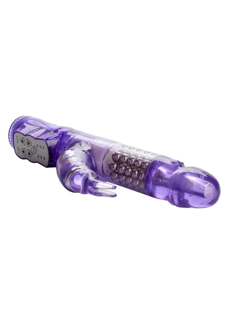 Jack Rabbit Beaded Rabbit Vibrator - Purple