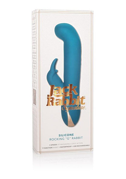 Jack Rabbit Signature Silicone Rocking G Rabbit Rechargeable Vibrator