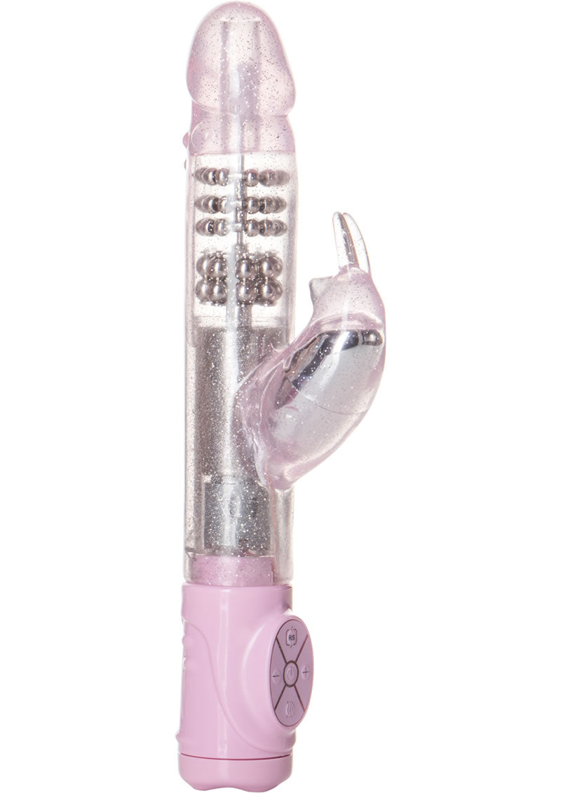 Jack Rabbit Thrusting Action Rabbit Vibrator - Pink