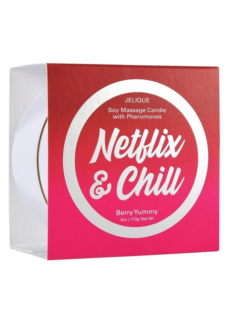 Jelique Massage Candle Pheromone Netflix and Chill Very Yummy - 4oz