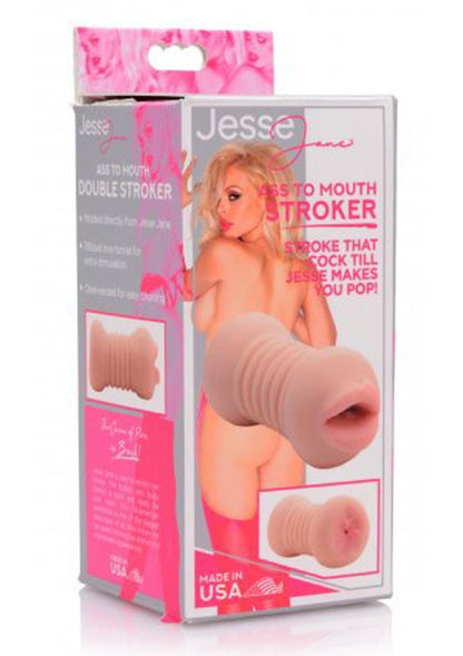 Jesse Jane Ass to Mouth Double Stroker