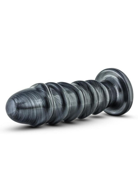 Jet Annihilator Butt Plug - Carbon Metallic - Black