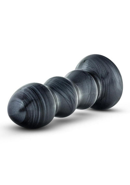 Jet Black Jack Butt Plug - Carbon Metallic